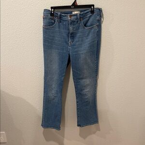 Madewel Cali Demi Boot high rise jeans